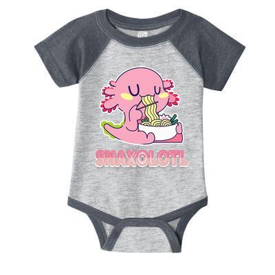 Snaxolotl Ramen Axolotl Kawaii Fish Infant Baby Jersey Bodysuit