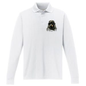 Soldier Rottweiler Army Military Rottweiler Performance Long Sleeve Polo