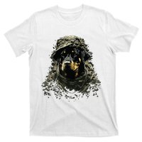 Soldier Rottweiler Army Military Rottweiler T-Shirt