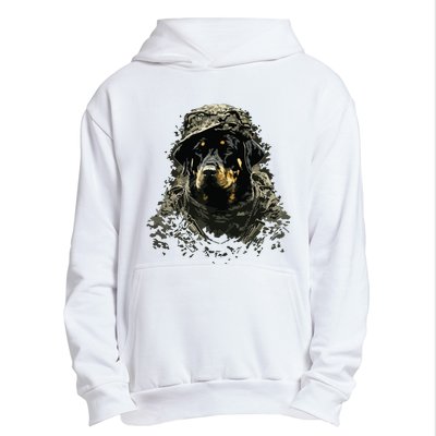 Soldier Rottweiler Army Military Rottweiler Urban Pullover Hoodie