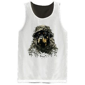 Soldier Rottweiler Army Military Rottweiler Mesh Reversible Basketball Jersey Tank