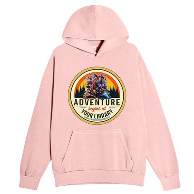 Summer Reading Adventure Begins At Your Library Urban Pullover Hoodie