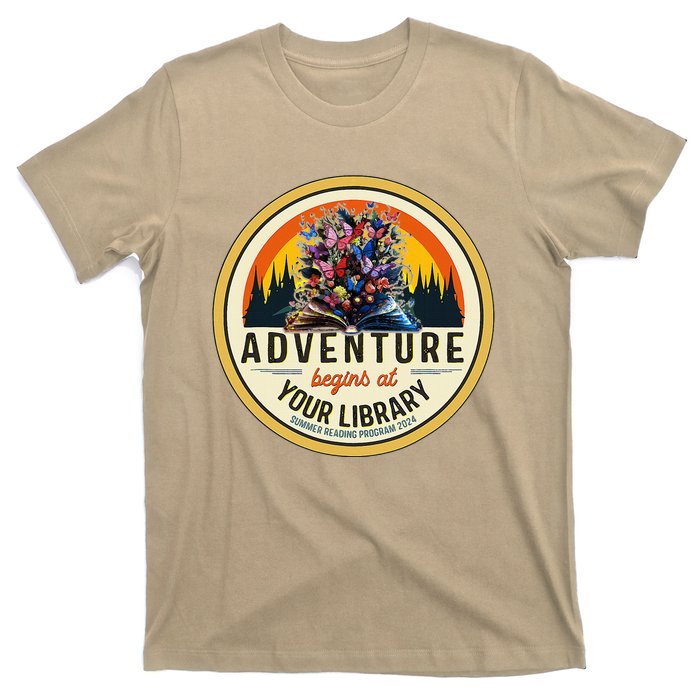 Summer Reading Adventure Begins At Your Library T-Shirt