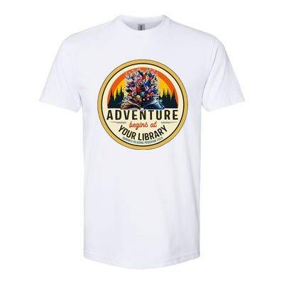 Summer Reading Adventure Begins At Your Library Softstyle® CVC T-Shirt