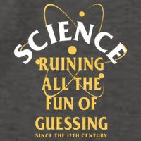Science Ruining All The Fun Of Guessing Since The 17th Century Vector Backpack