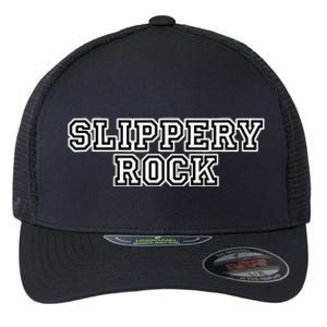 Slippery Rock Athletic Sport College University Alumni Flexfit Unipanel Trucker Cap