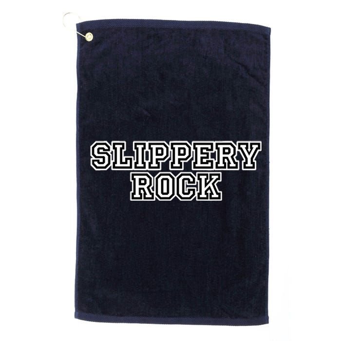 Slippery Rock Athletic Sport College University Alumni Platinum Collection Golf Towel