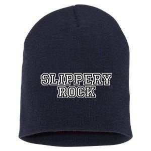 Slippery Rock Athletic Sport College University Alumni Short Acrylic Beanie