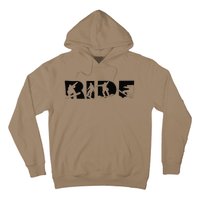 Snowboard Ride Adventure Seeker Hoodie