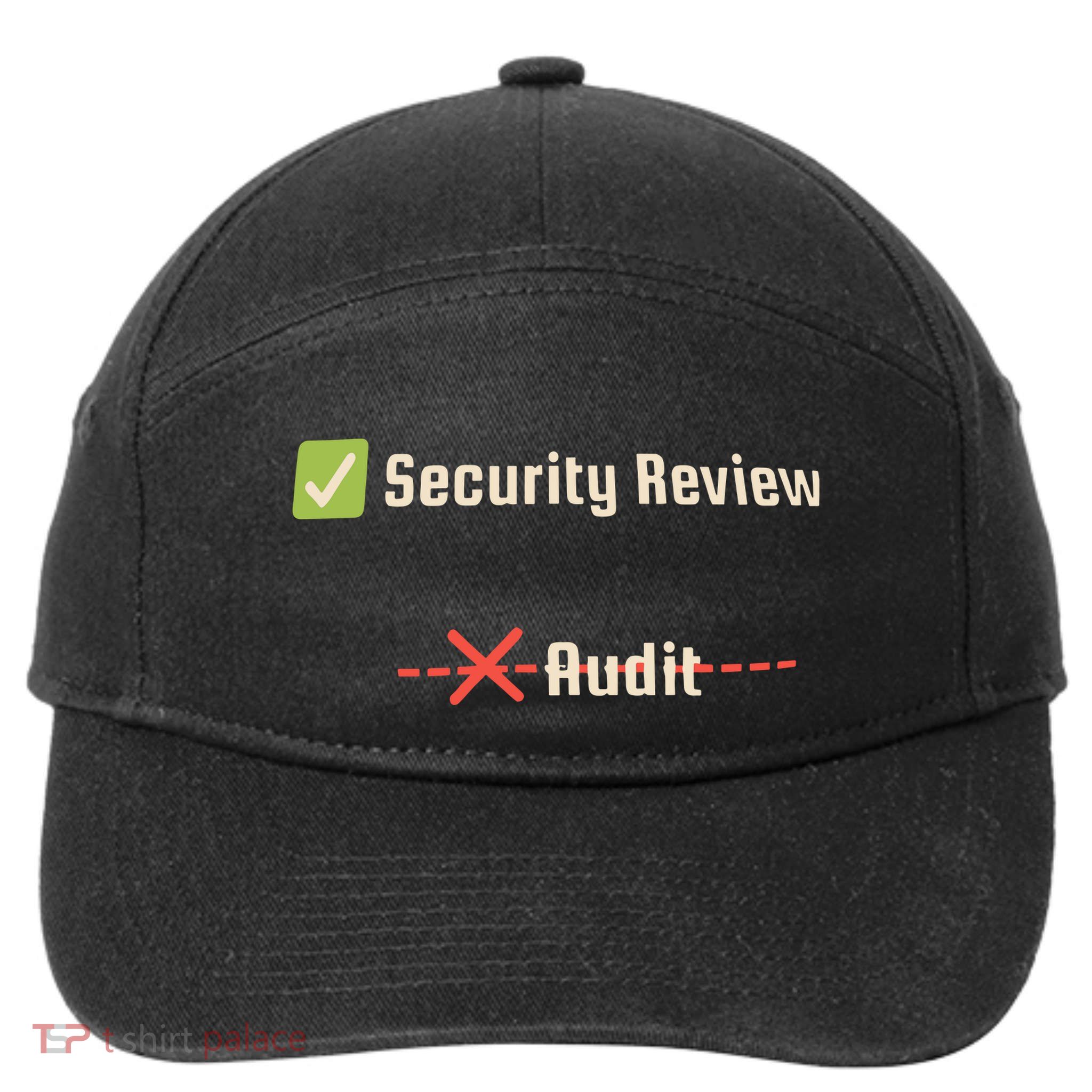 Security Review Audit 7-Panel Snapback Hat