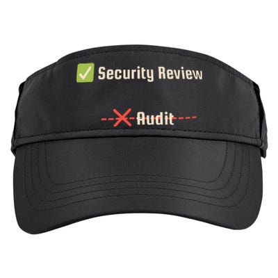 Security Review Audit Adult Drive Performance Visor