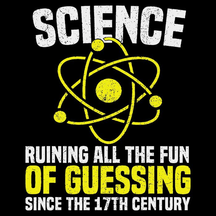 Science Ruining All The Fun Of Guessing Science Enthusiast 7-Panel Snapback Hat