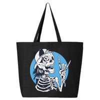 Skeleton Rock And Roll Cartoon 25L Jumbo Tote