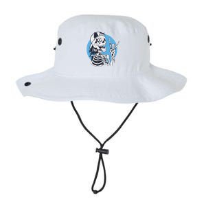 Skeleton Rock And Roll Cartoon Legacy Cool Fit Booney Bucket Hat