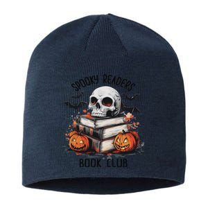 Spooky Reader Book Club Halloween Book Lover Bookworm Sustainable Beanie