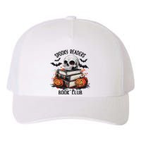 Spooky Reader Book Club Halloween Book Lover Bookworm Yupoong Adult 5-Panel Trucker Hat