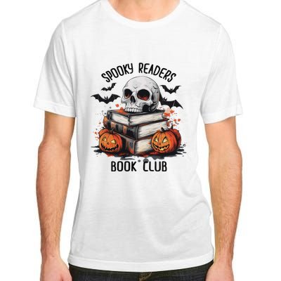 Spooky Reader Book Club Halloween Book Lover Bookworm Adult ChromaSoft Performance T-Shirt