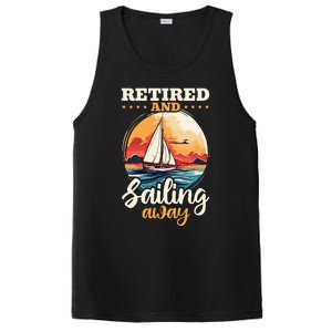 Sailing Retirement Boat Captain Retired And Sailing Away PosiCharge Competitor Tank