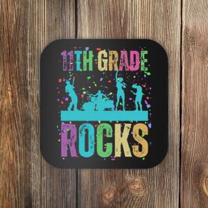 School Rocks Back To School Rockin 11th Grade Rocks Coaster