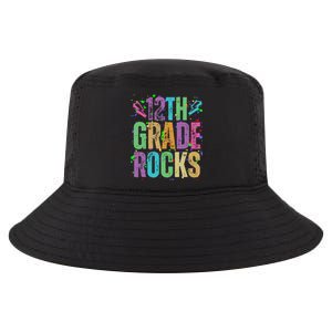 School Rocks Back To School Rockin 12th Grade Rocks Cool Comfort Performance Bucket Hat