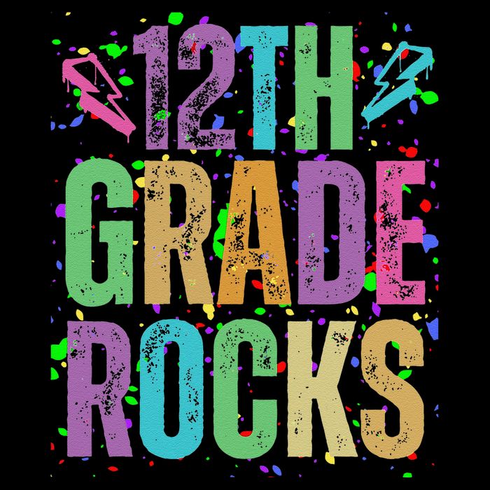 School Rocks Back To School Rockin 12th Grade Rocks Cooling Performance Crew T-Shirt