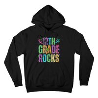 School Rocks Back To School Rockin 12th Grade Rocks Hoodie