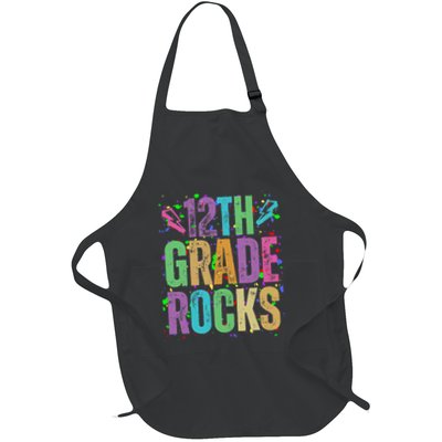 School Rocks Back To School Rockin 12th Grade Rocks Apron