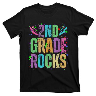 School Rocks Back To School Rockin 2nd Grade Rocks T-Shirt