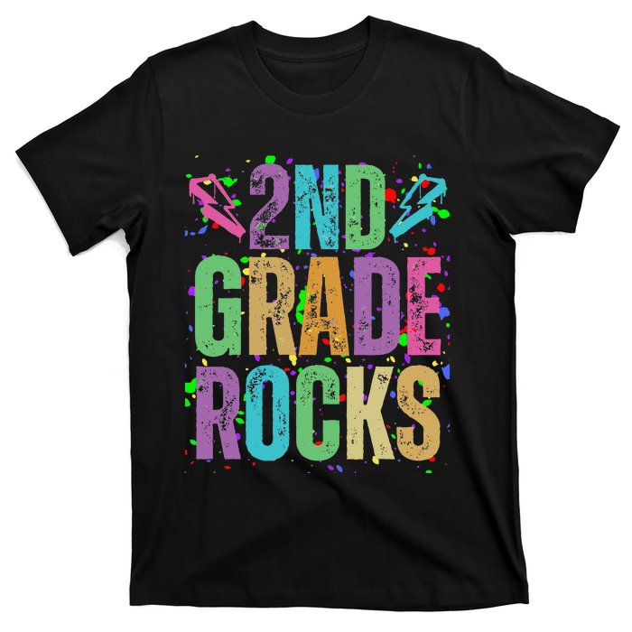 School Rocks Back To School Rockin 2nd Grade Rocks T-Shirt