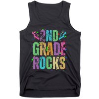 School Rocks Back To School Rockin 2nd Grade Rocks Tank Top