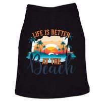 Summer Retro Beach Vibes Graphic Doggie Tank