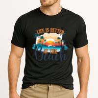 Summer Retro Beach Vibes Graphic Performance Shirt