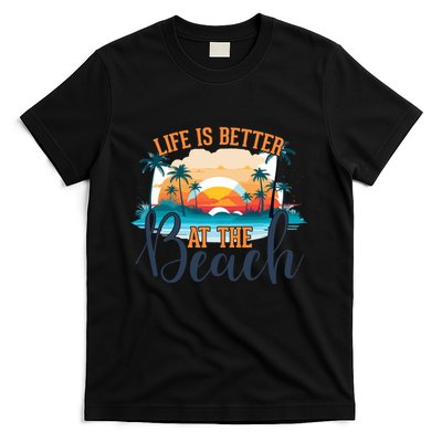 Summer Retro Beach Vibes Graphic T-Shirt