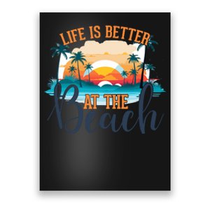 Summer Retro Beach Vibes Graphic Poster