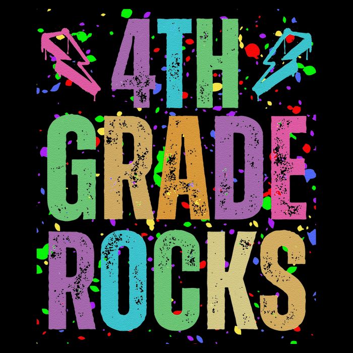 School Rocks Back To School Rockin 4th Grade Rocks Bag