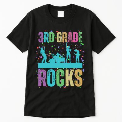 School Rocks Back To School Rockin 3rd Grade Rocks Tall T-Shirt