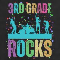 School Rocks Back To School Rockin 3rd Grade Rocks Adult Drive Performance Visor