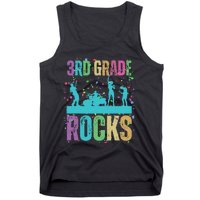 School Rocks Back To School Rockin 3rd Grade Rocks Tank Top