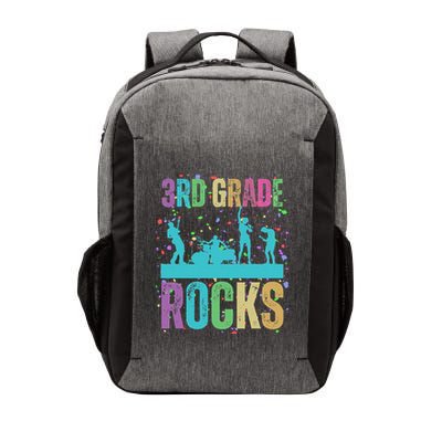 School Rocks Back To School Rockin 3rd Grade Rocks Vector Backpack