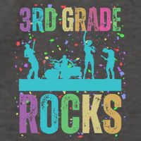 School Rocks Back To School Rockin 3rd Grade Rocks Vector Backpack