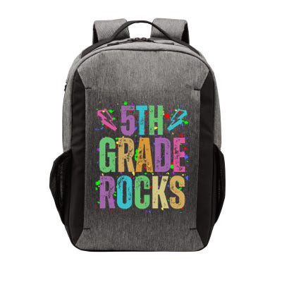 School Rocks Back To School Rockin 5th Grade Rocks Vector Backpack