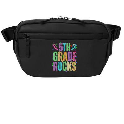 School Rocks Back To School Rockin 5th Grade Rocks Crossbody Pack