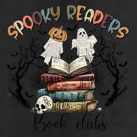 Spooky Readers Book Clubs 7 Panel Mesh Trucker Snapback Hat