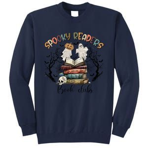 Spooky Readers Book Clubs Tall Sweatshirt