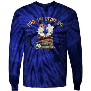 Spooky Readers Book Clubs Tie-Dye Long Sleeve Shirt