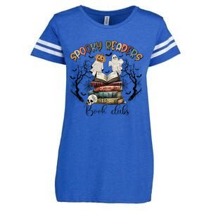 Spooky Readers Book Clubs Enza Ladies Jersey Football T-Shirt