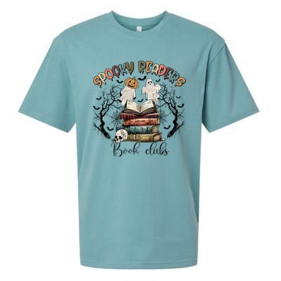 Spooky Readers Book Clubs Sueded Cloud Jersey T-Shirt