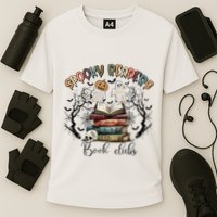 Spooky Readers Book Clubs Cooling Performance Crew T-Shirt