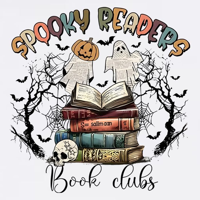 Spooky Readers Book Clubs Cooling Performance Crew T-Shirt
