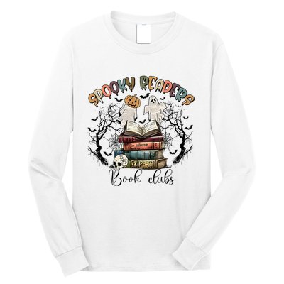 Spooky Readers Book Clubs Long Sleeve Shirt